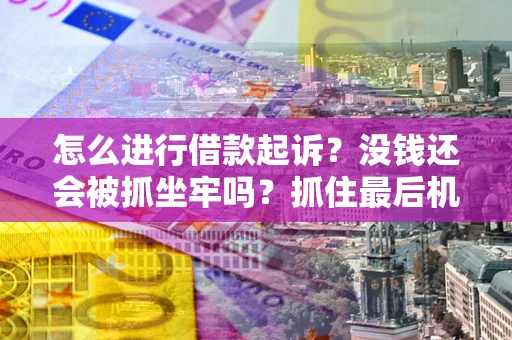 济南怎么进行借款起诉？没钱还会被抓坐牢吗？抓住最后机会！