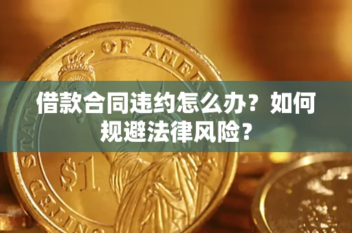 济南借款合同违约怎么办？如何规避法律风险？
